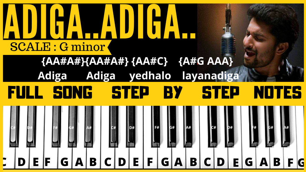 You are currently viewing Adiga Adiga piano notes