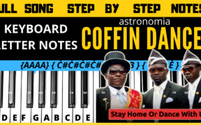 Coffin Dance Meme song|easy keyboard piano notes