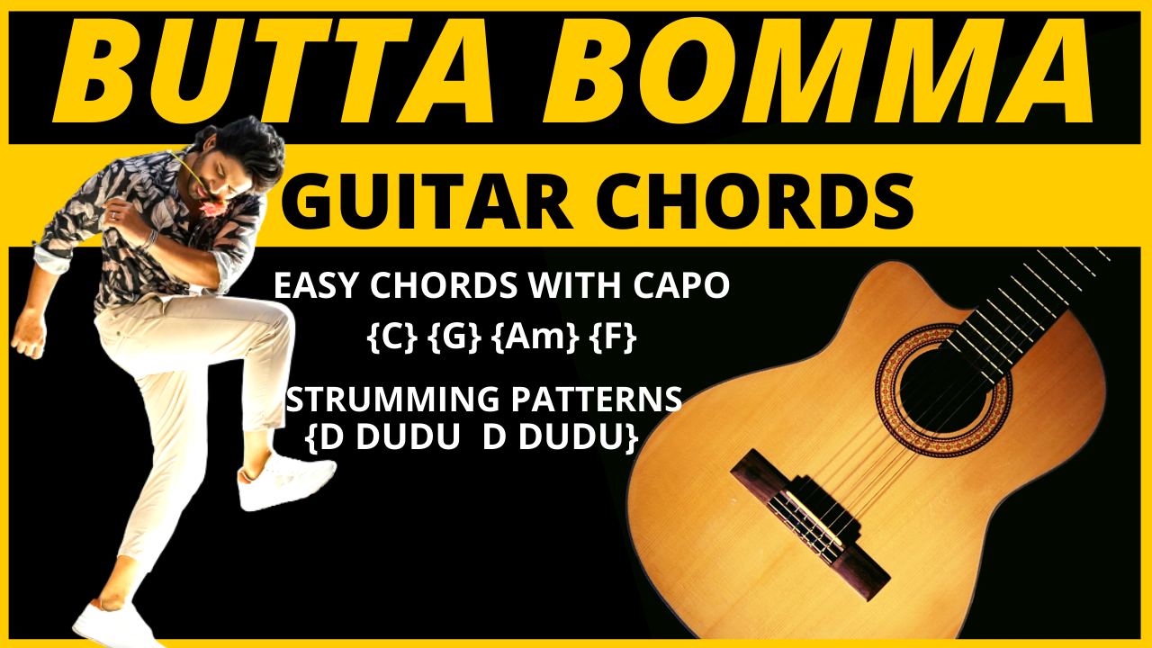 You are currently viewing Butta bomma guitar chords