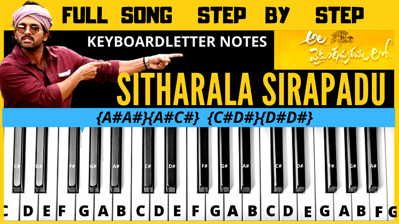 You are currently viewing Sittharala Sirapadu Piano Keyboard Notes