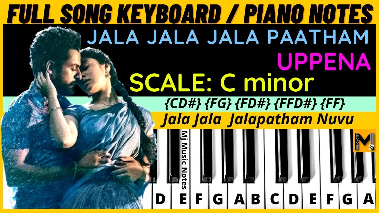 You are currently viewing Jala Jala Jalapaatham piano notes | Full Song Notes
