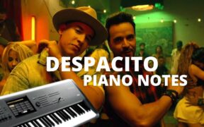 Despacito Piano Notes | Song With Chords