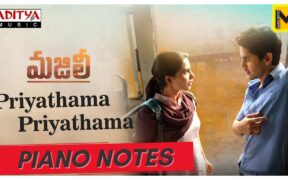 Priyathama priyathama Piano Notes | Majili Movie