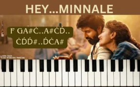 Hey Minnale Piano notes | Keyboard Notes | Amaran Movie