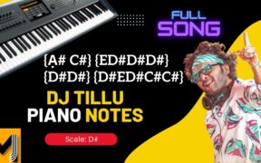 Dj Tillu Piano Notes | Dj Tillu Peru veeni Style | Dj tillu Keyboard