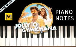 Jolly O Gymkhana Piano notes  | Piano notes with chords | Beast Movie