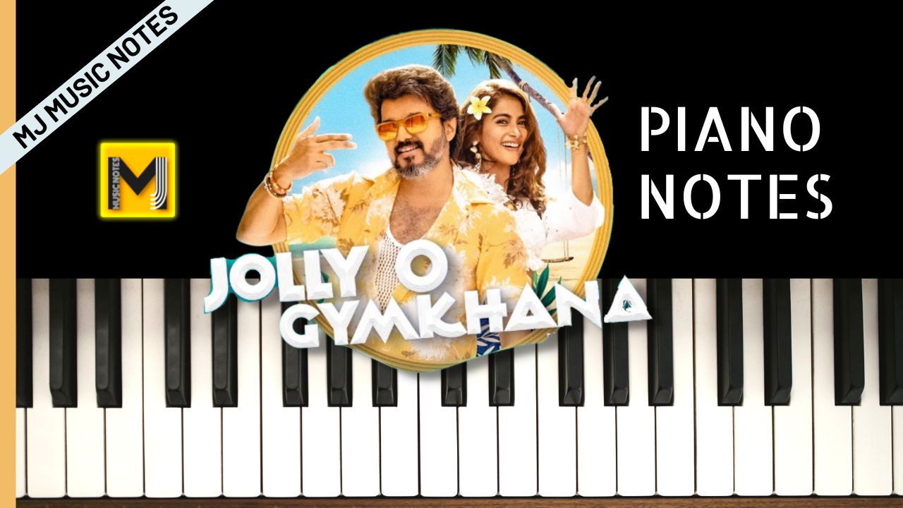You are currently viewing Jolly O Gymkhana Piano notes  | Piano notes with chords | Beast Movie