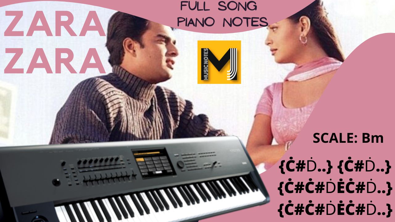 You are currently viewing Zara Zara Behekta hai Piano notes | Chords | Full Song