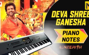 Deva Shree Ganesha Piano Notes | Agneepath Movie | Keyboard notes