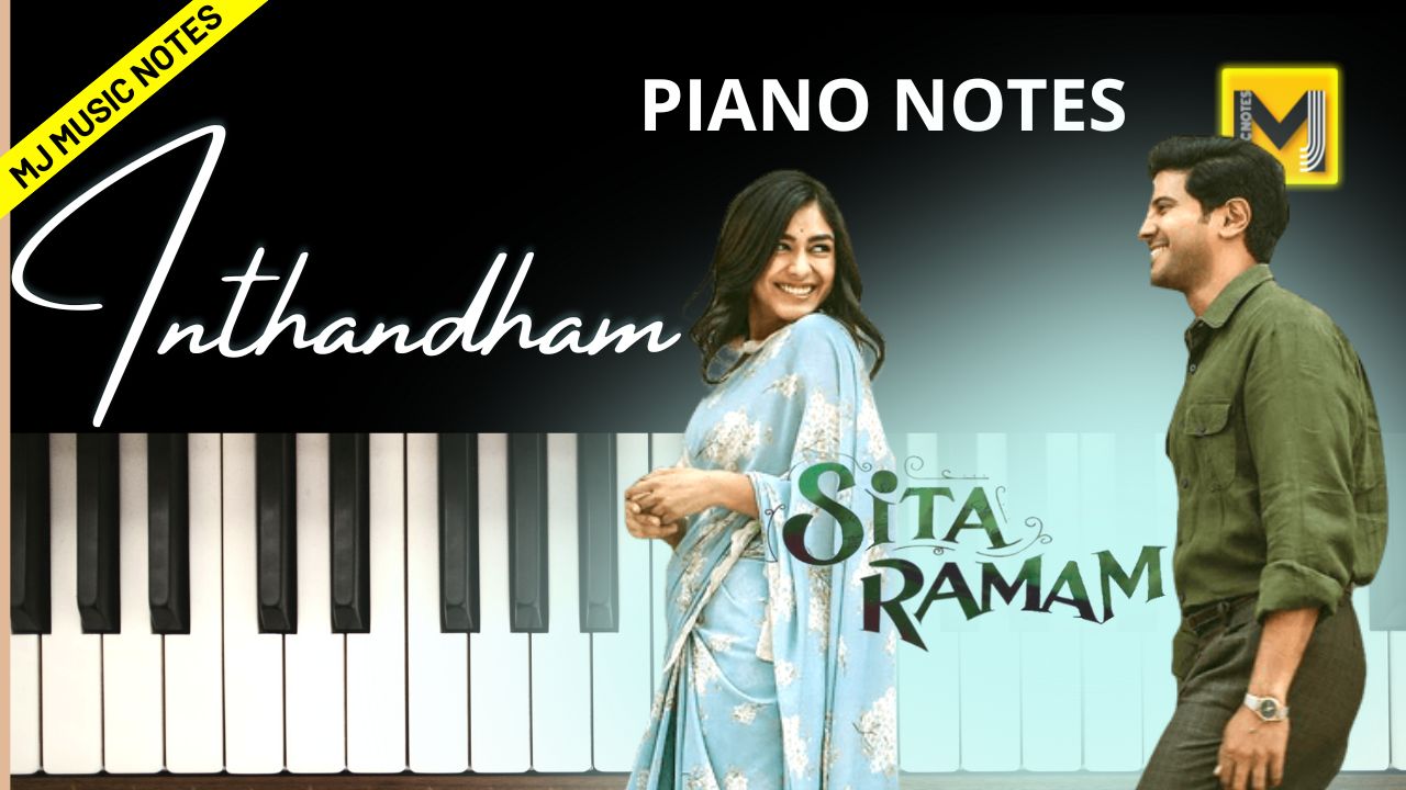 You are currently viewing Inthandham song Piano Notes | Sitaramam movie