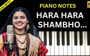 HAR HAR SHAMBHU PIANO NOTES | SHIVA SONG