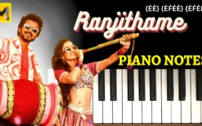 Ranjithame piano notes | varisu movie | vijay thalapathy
