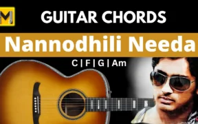 nannodhili needa vellipothundha Guitar Chords | Oye Movie | Siddharth | Yuvan Shankar Raja | Povodhe Prema Song