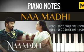 Naa Madhi Piano Notes | Thiru Movie | Dhanush movie