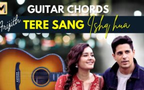 Tere Sang Ishq Hua Guitar chords | YODHA | Chords by Arijit Singh