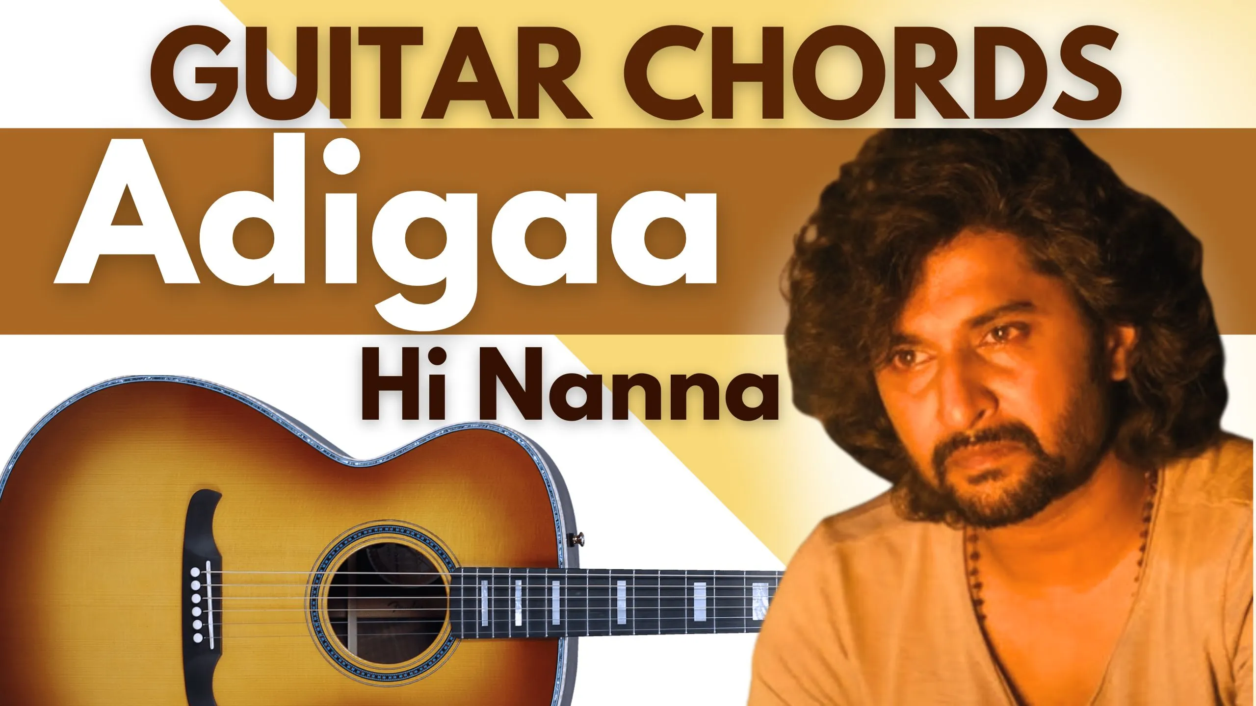 You are currently viewing Adigaa Song Guitar Chords  | Nani | Hi Nanna Movie