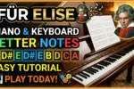 Fur Elise Piano Notes & Keyboard Notes for Beginners